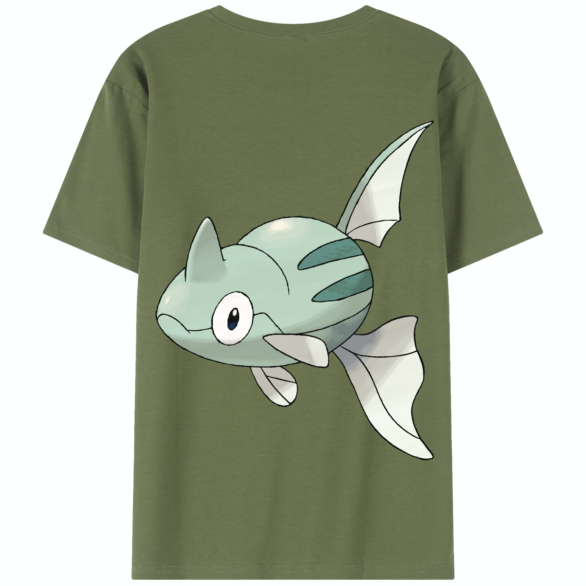 （画像用） ポケットモンスター Pokémon 綿100％半袖Tシャツ（背面プリント）